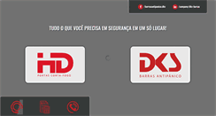 Desktop Screenshot of dksbarras.com.br